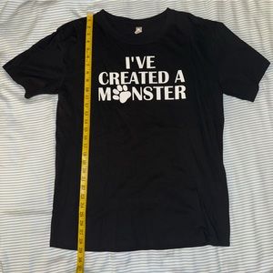 Black Dog Mom T-shirt